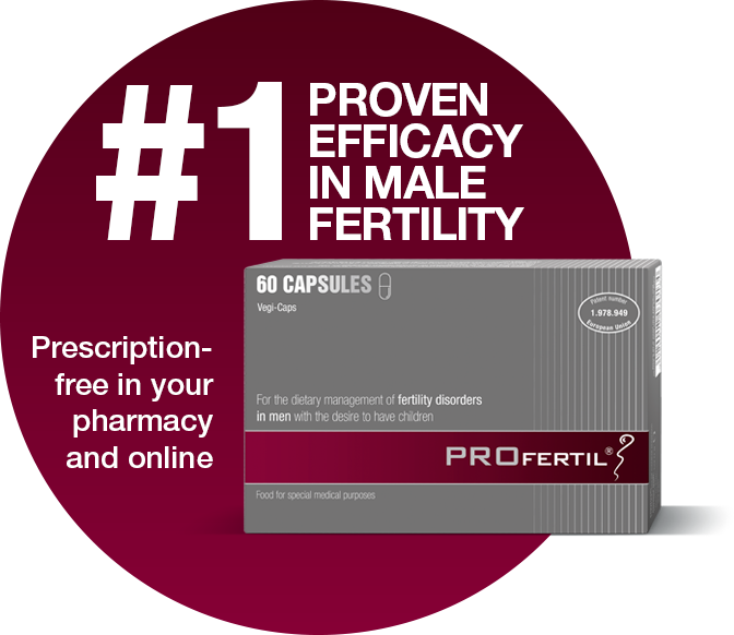 PROFERTIL®: #1 proven efficacy in male fertility